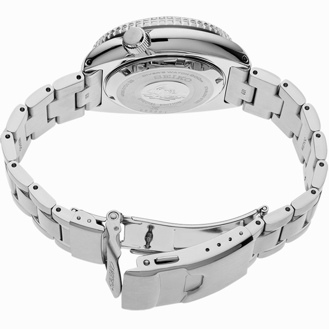 Seiko Prospex Save The Ocean 'Great White' Special Edition Turtle Watch SRPD21K