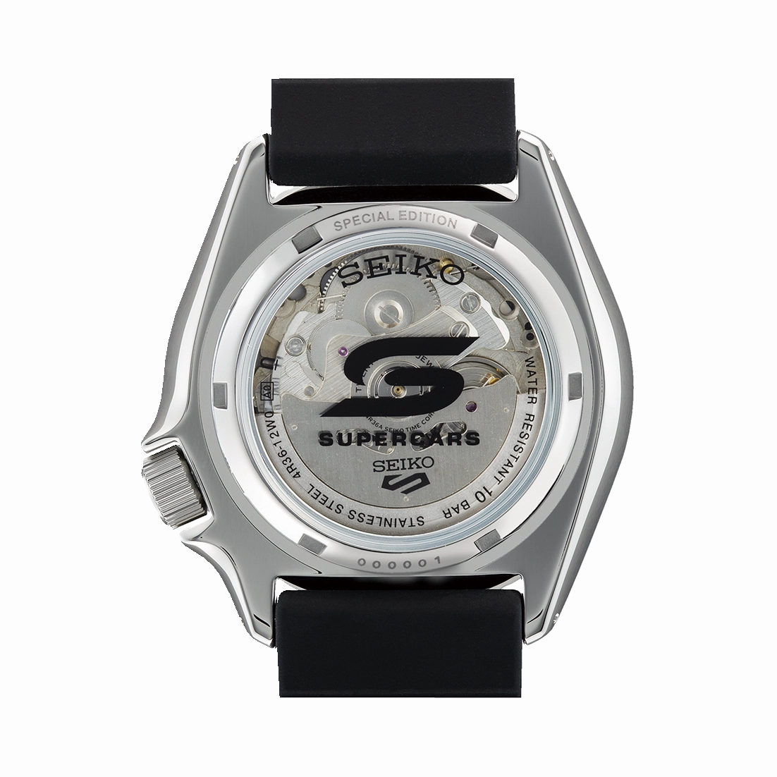 Seiko Supercars Special Edition Blue Automatic Watch SRPJ05K