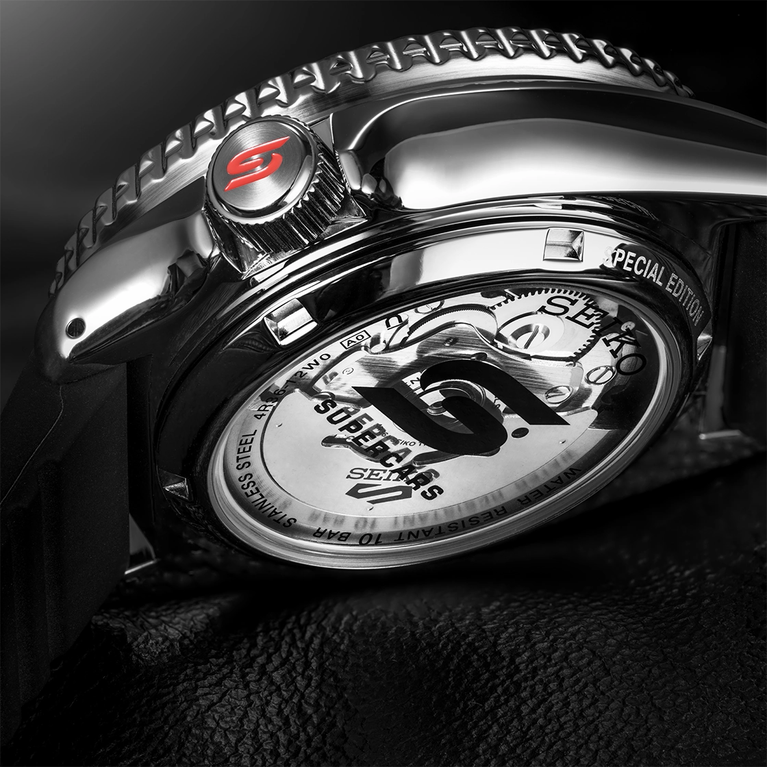 Seiko Supercars Special Edition Blue Automatic Watch SRPJ05K