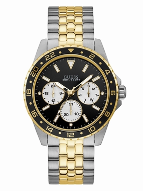 Silver Gold-Tone Multifunction Watch