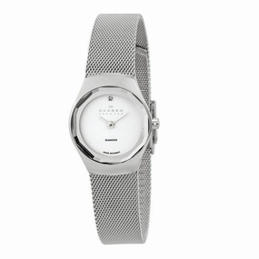 SKAGEN 432SSSS Black Label Executive Silver Dial Stainless Steel Women's Watch