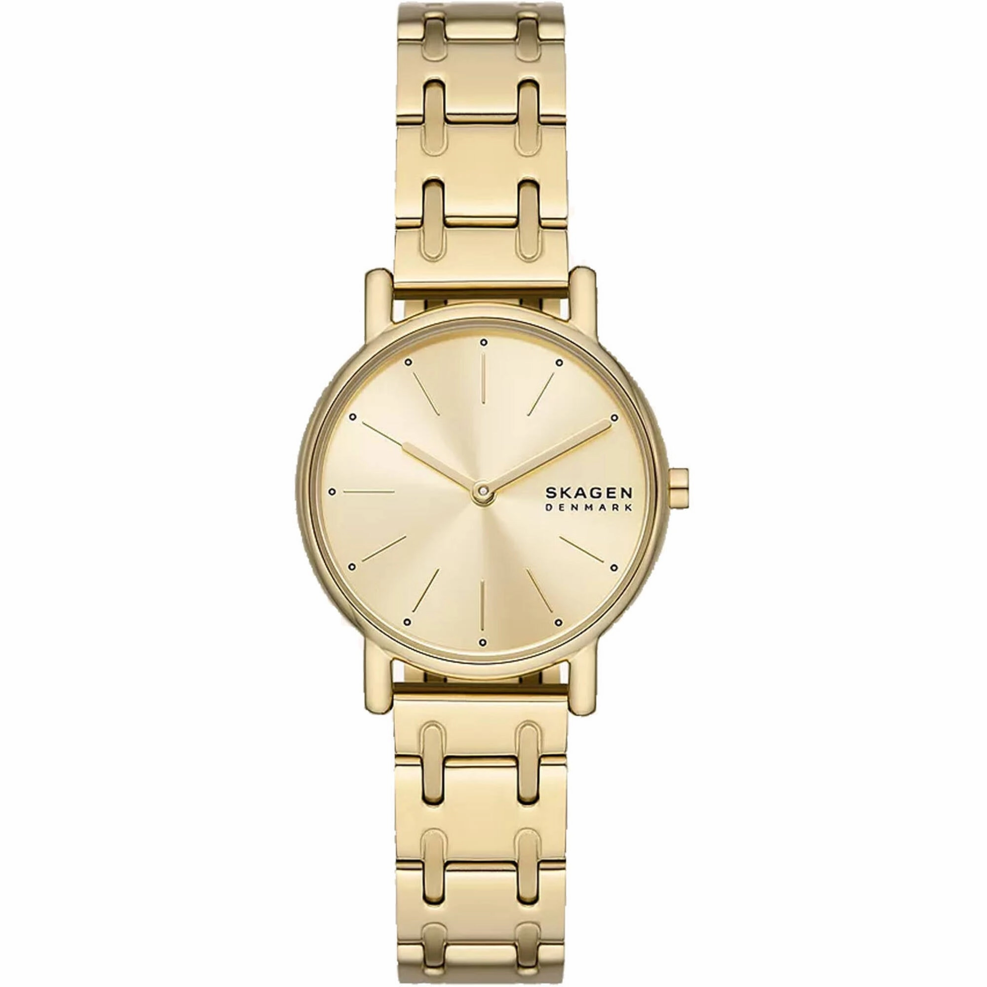 Skagen Women's Watch - Signatur Lille Gold Dial Plated Steel Bracelet | SKW3124