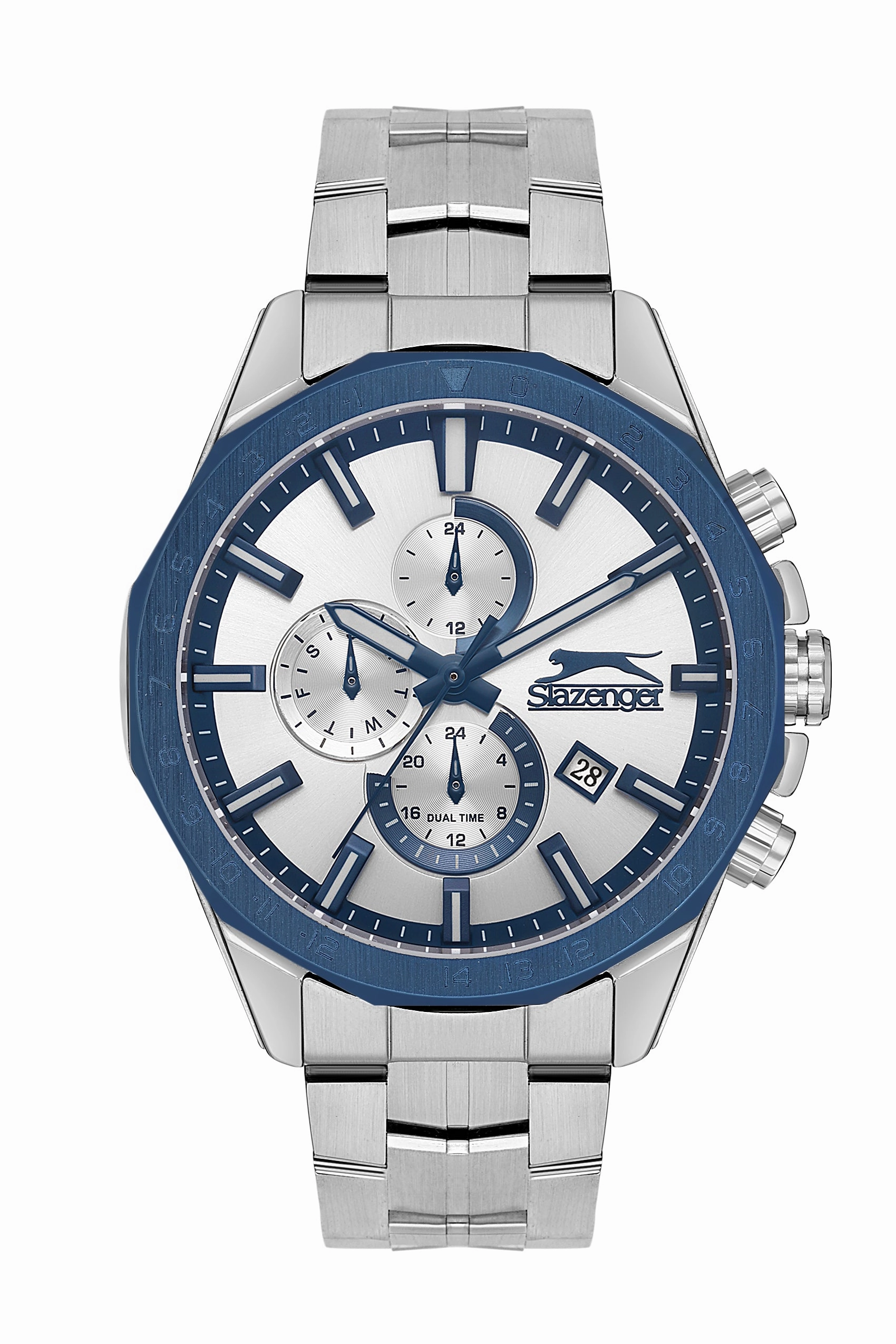 Slazenger - SL.9.2259.2.03 - Quartz Male Silver Dial Watch