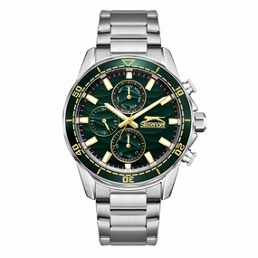 Slazenger - SL.9.2396.2.04 - Stainless Steel Multifunction Watch For Men's