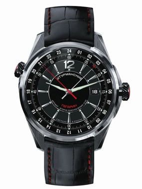 Sturmanskie GAGARIN 24 HOURS Automatic Black Mens Watch 2426/4571144