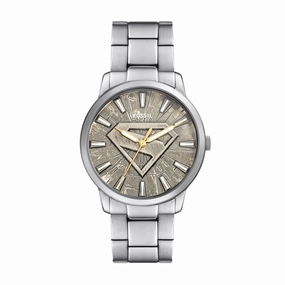 Superman x Fossil Limited-Edition S-Shield Watch Set