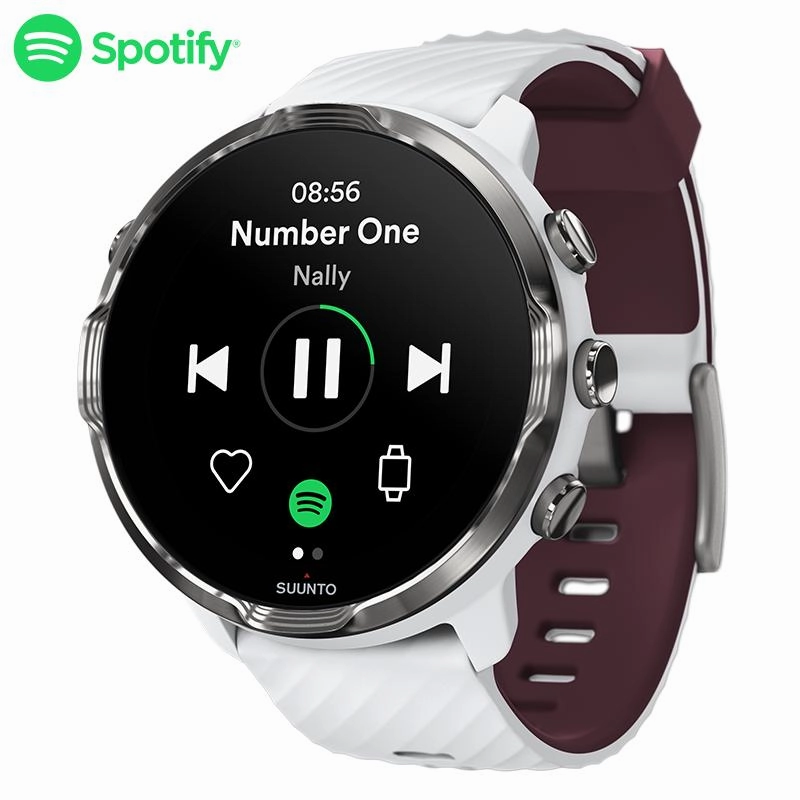 Suunto 7 White Burgundy