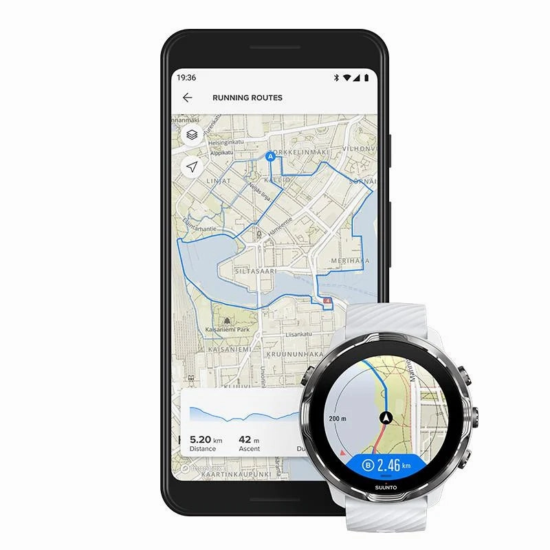 Suunto 7 White Burgundy