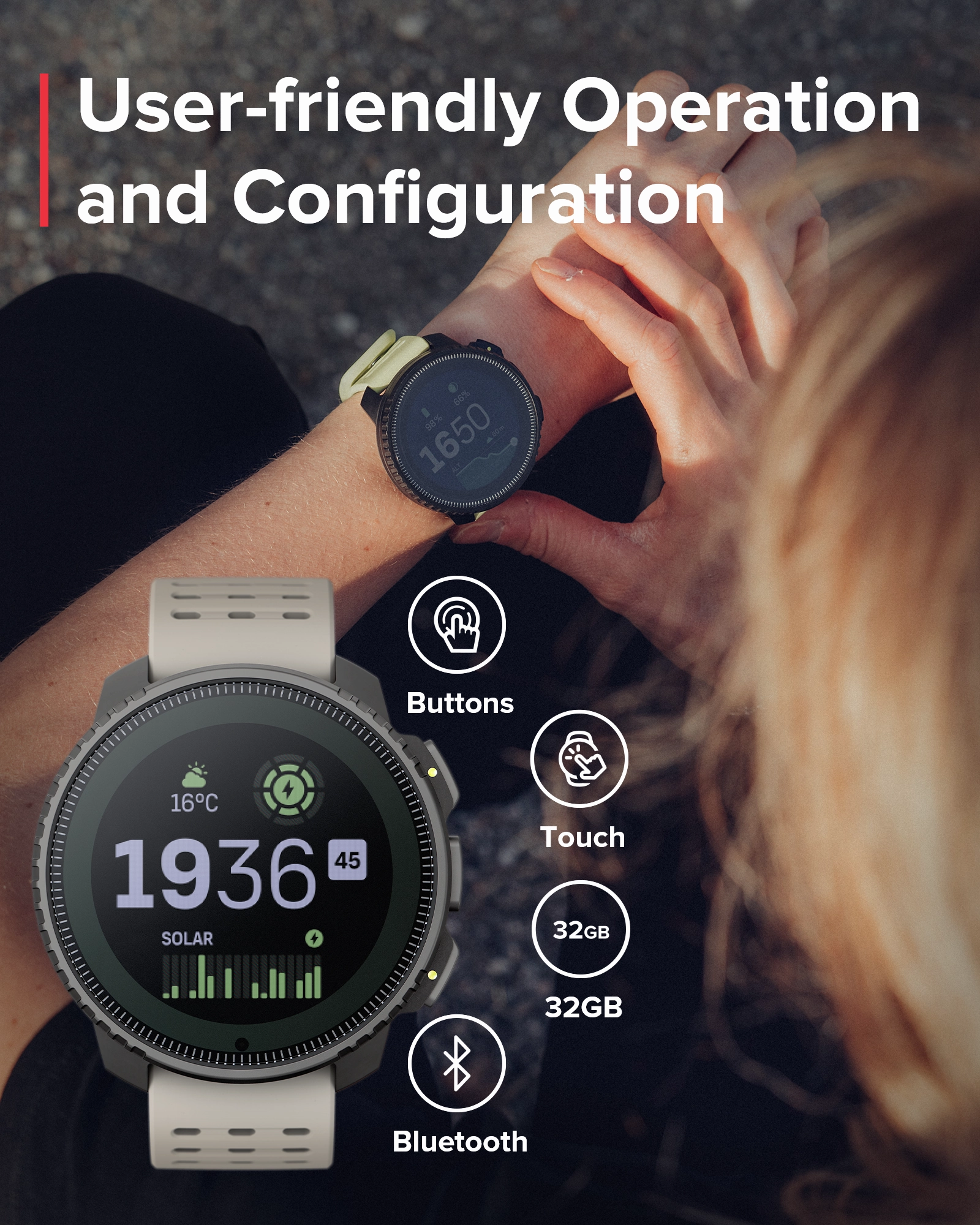SUUNTO VERTICAL Solar Sand