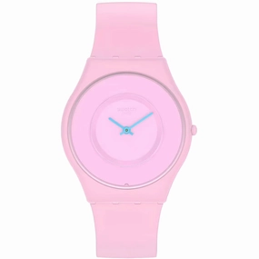 Swatch Unisex Watch - The June Collection Caricia Rosa Pink Strap Quartz | SSO9P100
