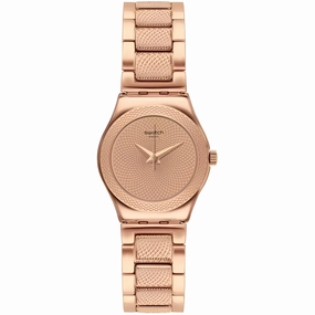 Swatch Women's Watch - Irony Full Rose Swiss Quartz Stainless Steel Bracelet | YSG163G