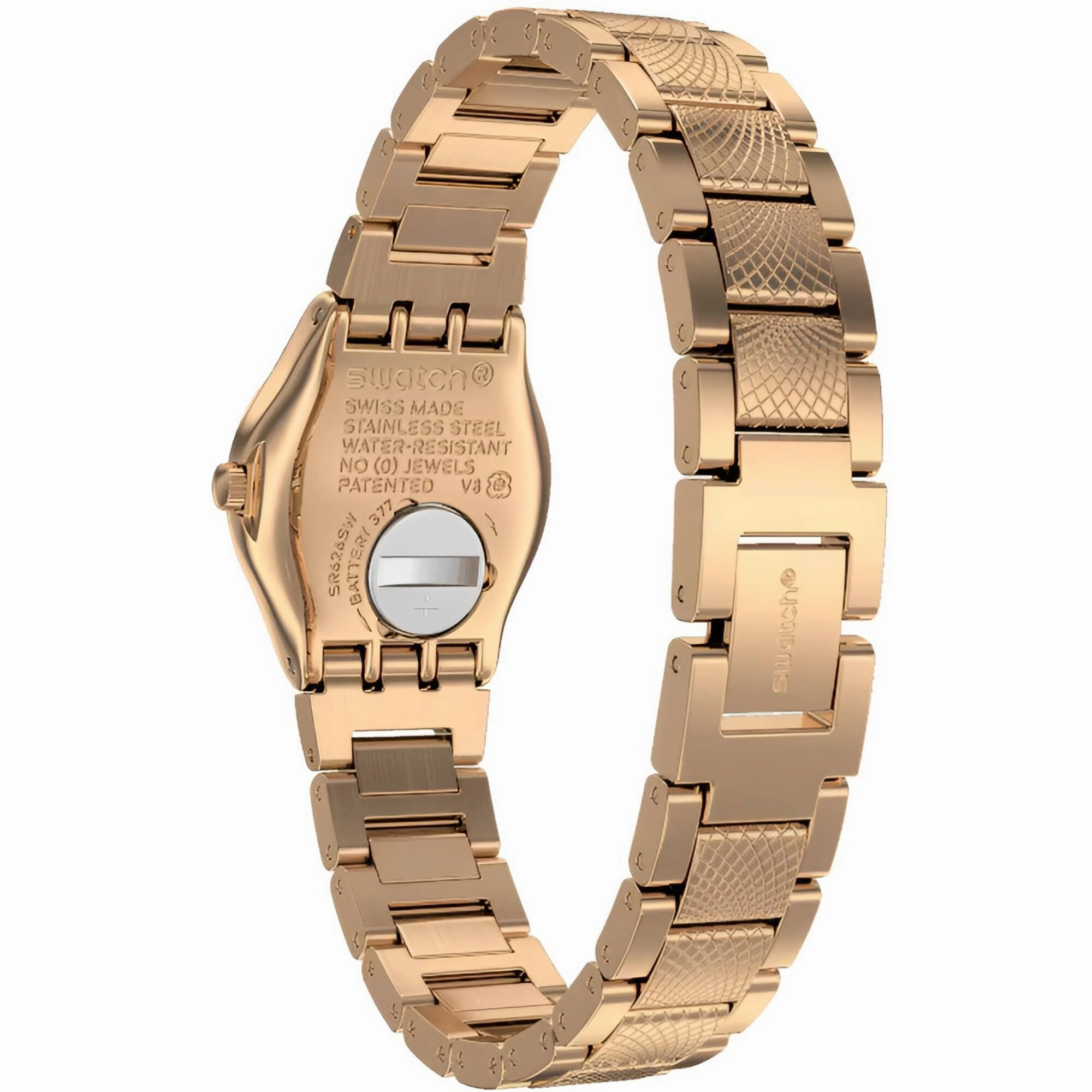 Swatch Women's Watch - Irony Full Rose Swiss Quartz Stainless Steel Bracelet | YSG163G