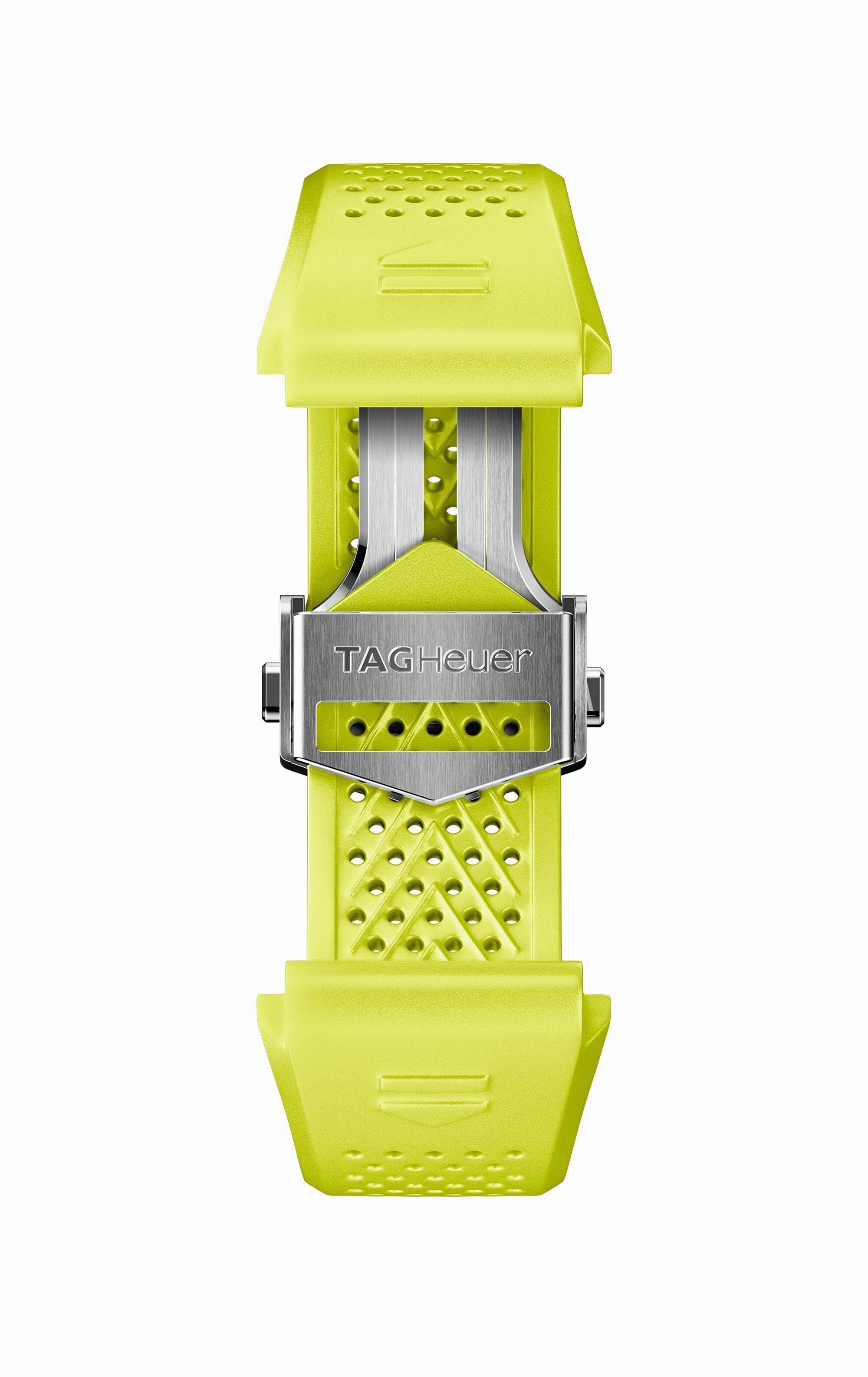 TAG Heuer Watch Connected Calibre E4 45 Lime Rubber