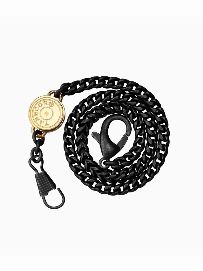 TAMBOORO Mens watch - TATTOO - BLACK PVD - ZIRCONIA - TB-101-BK-ZB-BK-CP
