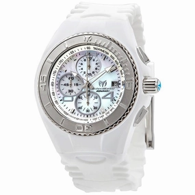 Technomarine Men's Chrono Watch - Cruise JellyFish Silver Tone Bezel Strap | TM-115356