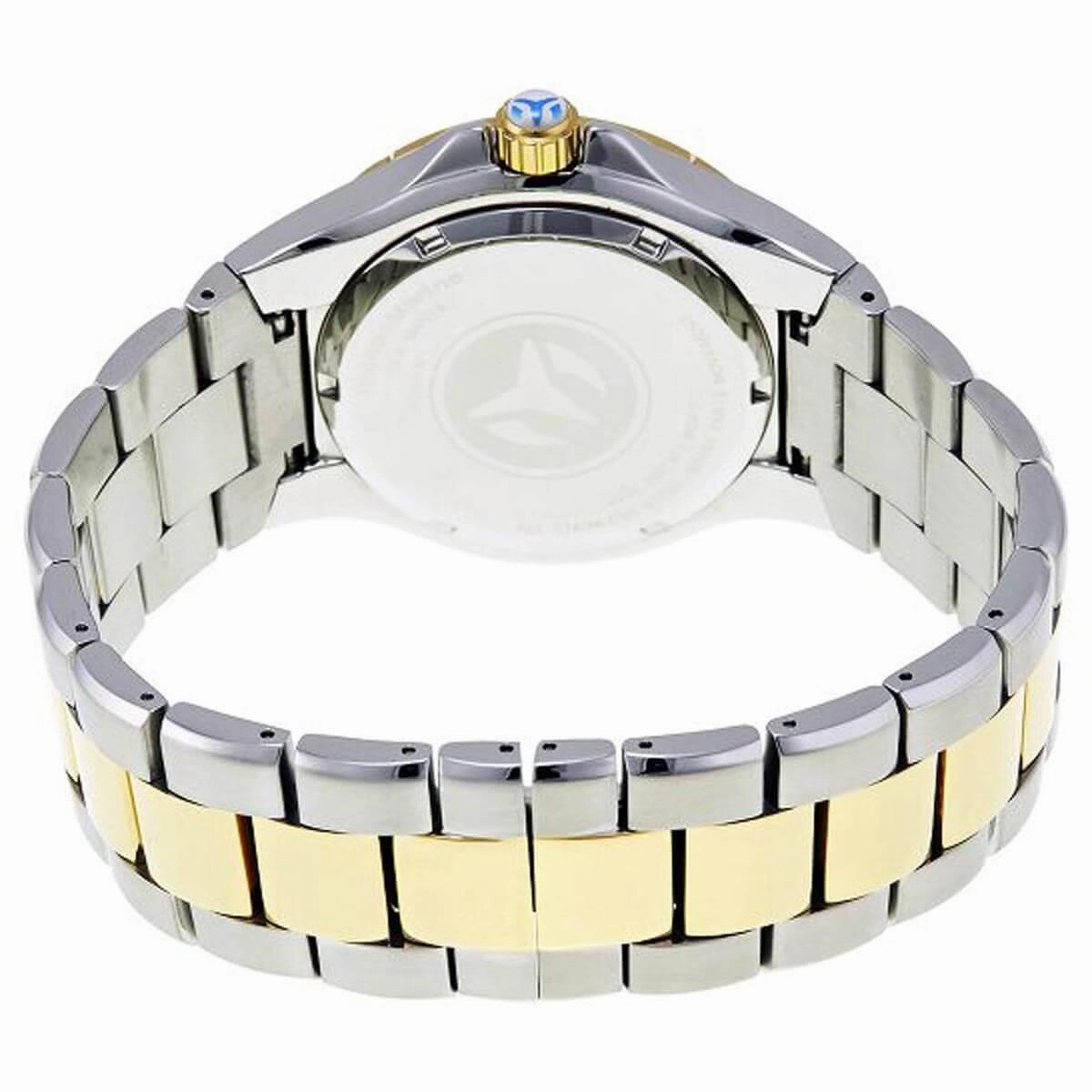 Technomarine Men's Watch - Sea Manta Silver Tone Dial Two Tone Bracelet | TM-215004