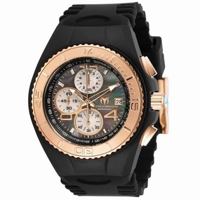 Technomarine Men's Watch Cruise JellyFish Rose Gold Bezel Strap | TM-115350