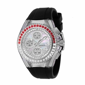 Technomarine Unisex Watch - Cruise Chrono Red and White Crystal Bezel | TM-121056