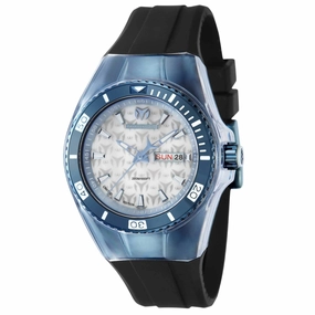 Technomarine Women's Watch - Cruise Blue Case White Dial Silicone Strap | TM-121222