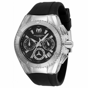 Technomarine Women's Watch - Cruise Star Chronograph Black Dial Strap | TM-120034