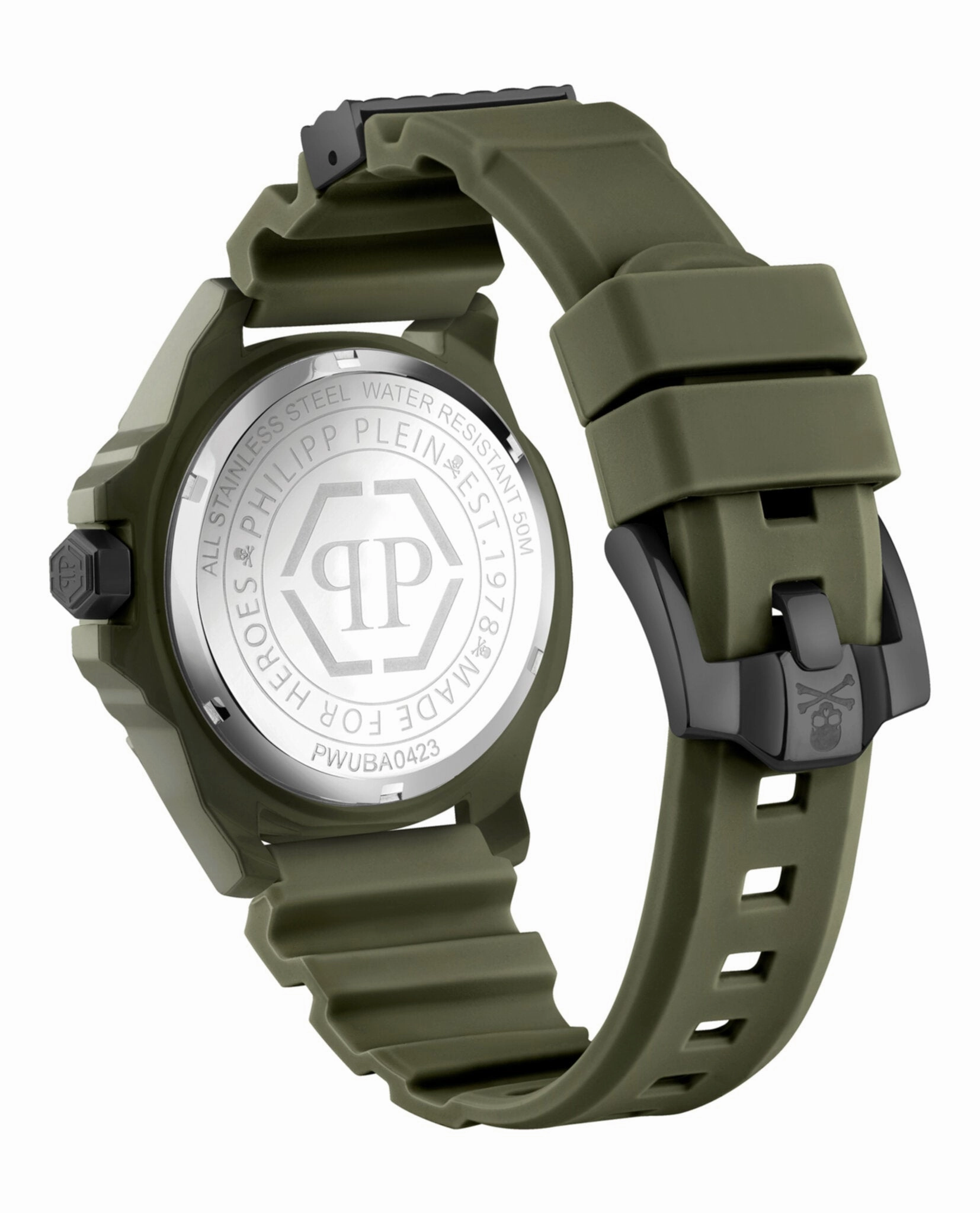 The $kull Ecoceramic Silicone Watch