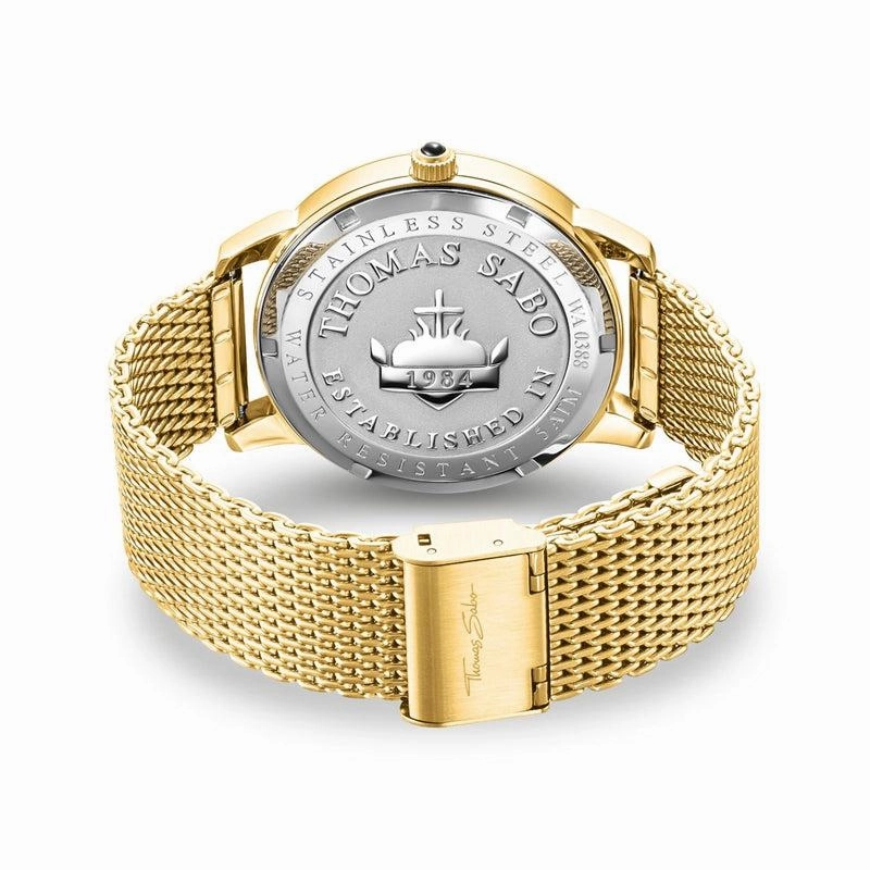 Thomas Sabo MenS Watch Elements Of Nature Gold