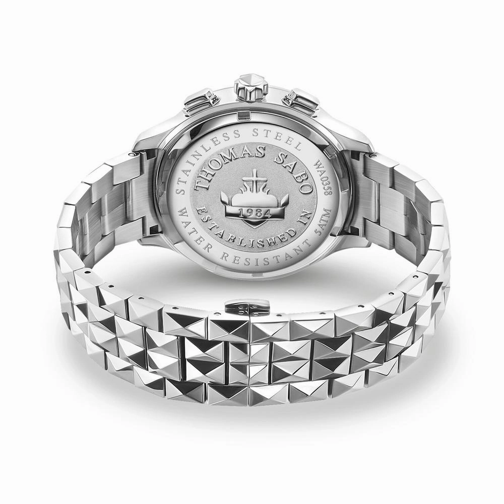 Thomas Sabo Pyramid Black Dial Mens Watch