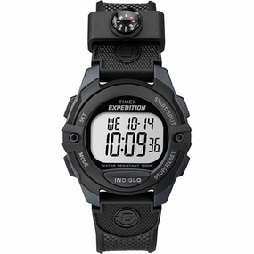 Timex Expedition Chrono/Alarm/Timer Watch - Black [TW4B07700JV]