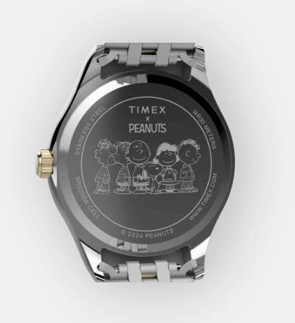 Timex Legacy x Peanuts Bicycle 34mm Stainless Steel Bracelet Watch