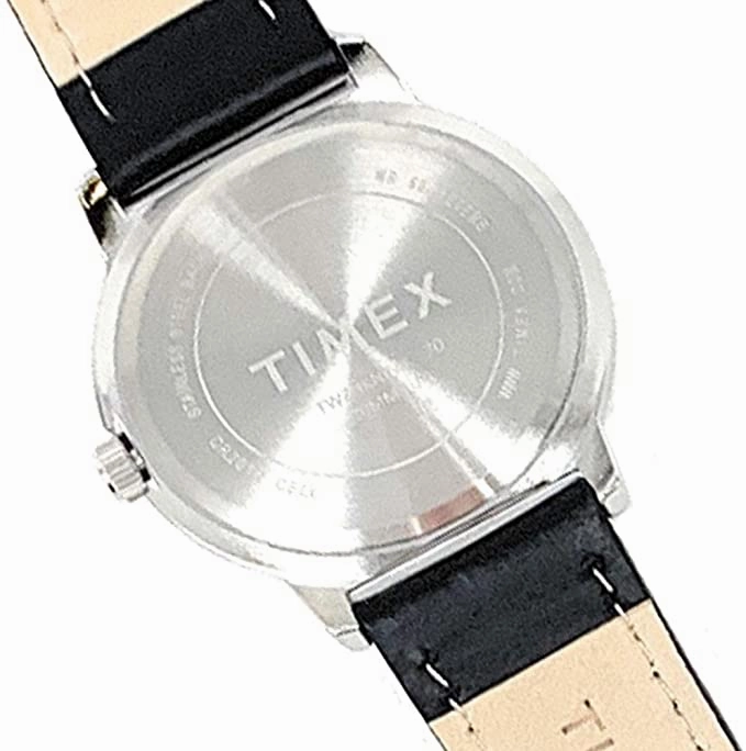 Timex Men's Alabama Crimson Tide Bama Watch Black Leather Band Ace