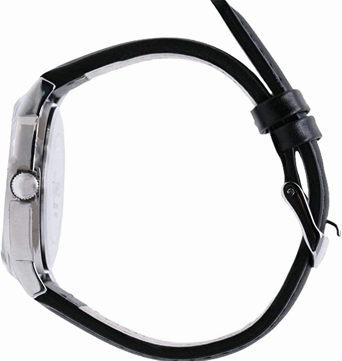 Timex Men's Alabama Crimson Tide Bama Watch Black Leather Band Ace