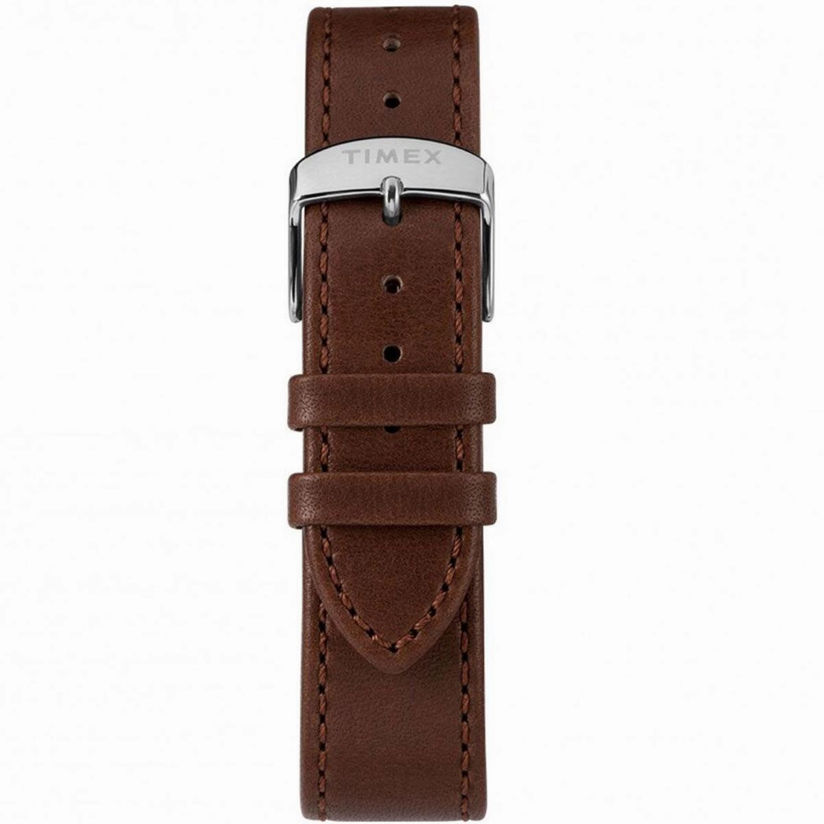 Timex Men's Automatic Watch - Marlin Silver Dial Leather Strap | TW2T22700ZV
