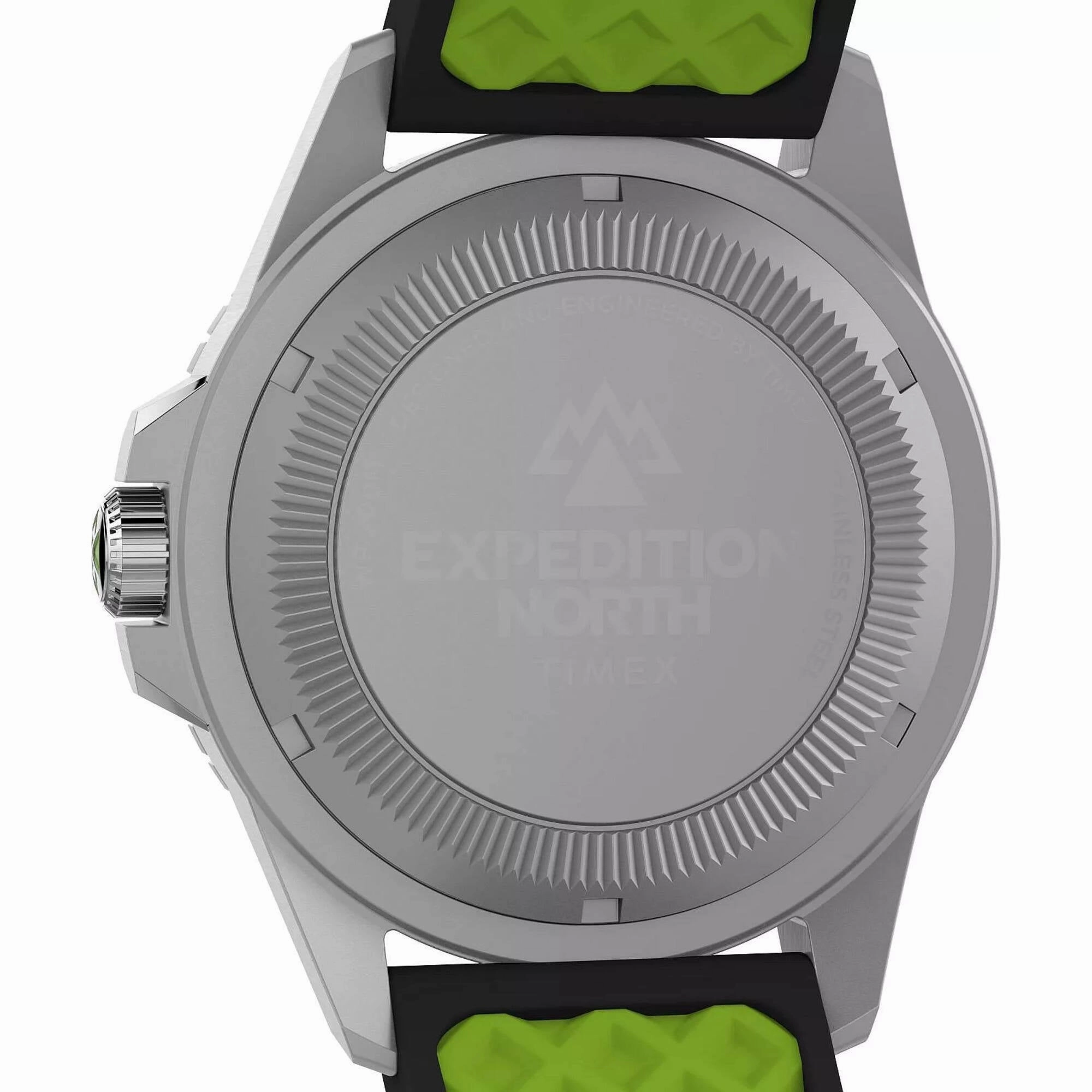 Timex Men's Watch - Expedition North Anchorage Black Dial Silicone Strap | TW2W41700