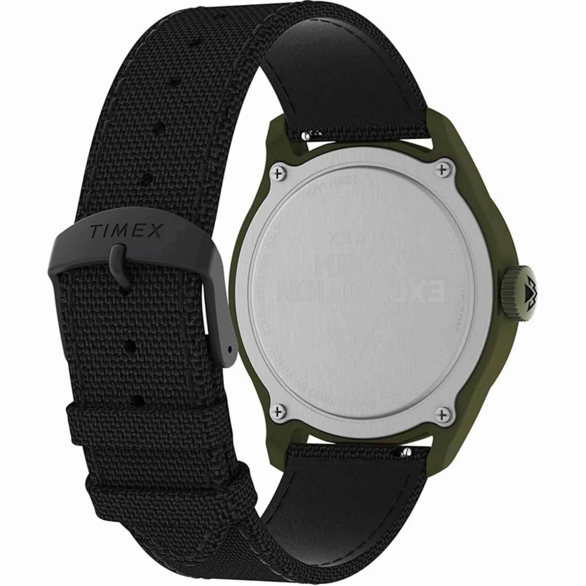 Timex Men's Watch - Expedition North Quartz Black Dial Fabric Strap Date | TW2W34400JR