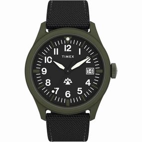 Timex Men's Watch - Expedition North Quartz Black Dial Fabric Strap Date | TW2W34400JR