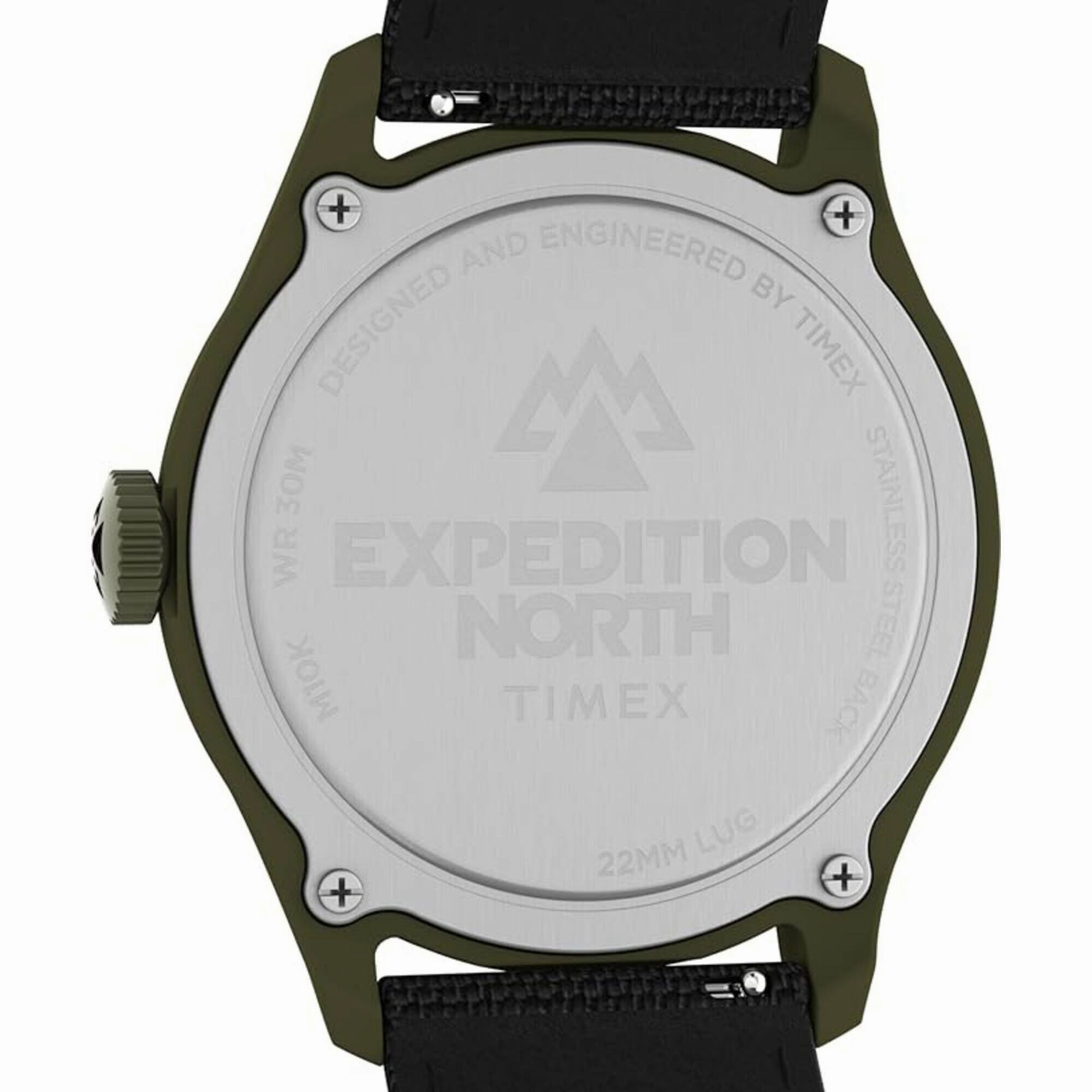 Timex Men's Watch - Expedition North Quartz Black Dial Fabric Strap Date | TW2W34400JR