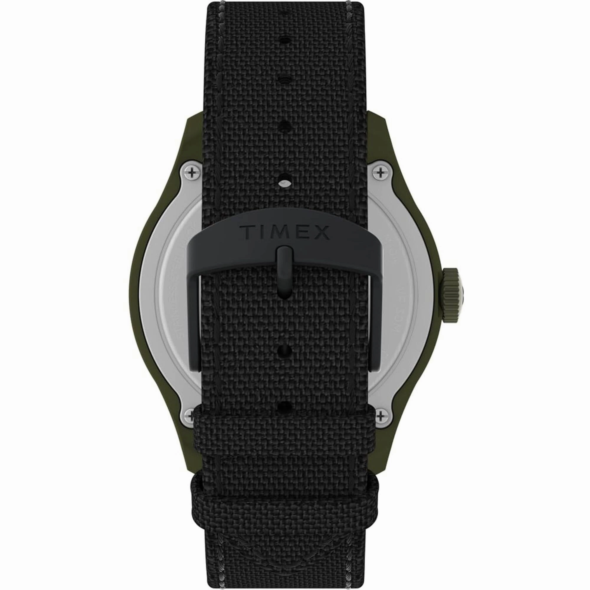 Timex Men's Watch - Expedition North Quartz Black Dial Fabric Strap Date | TW2W34400JR