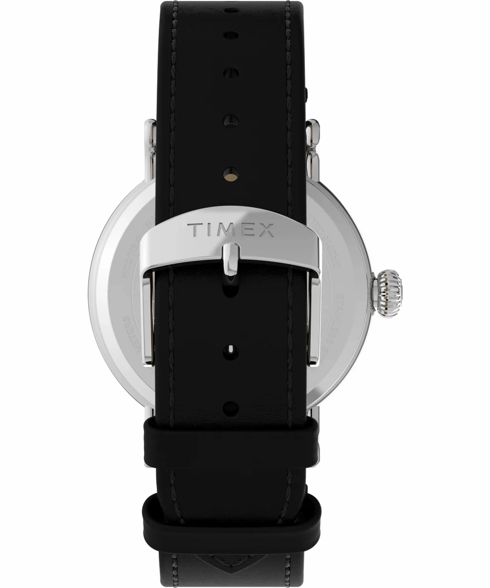 Timex Standard x Peanuts Featuring Snoopy Happy Birthday 40mm Leather Strap Watch