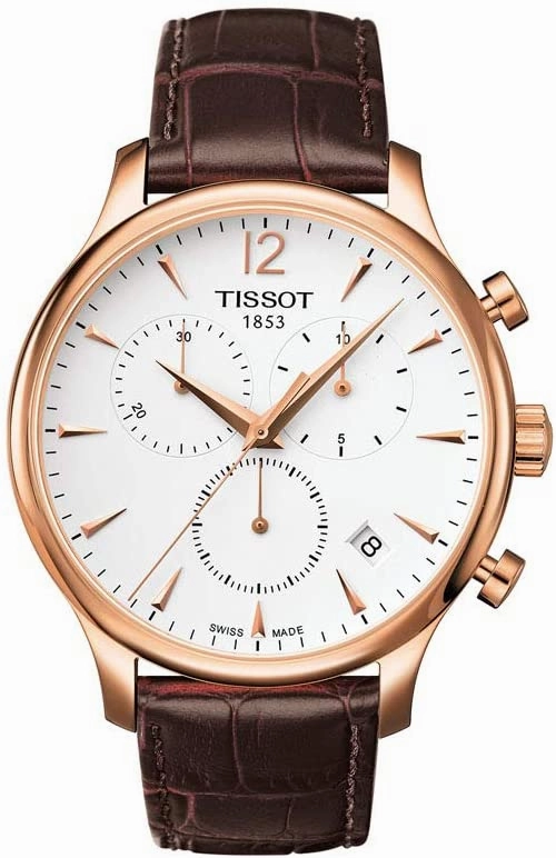 Tissot Analog White Dial Men's Watch - T0636173603700
