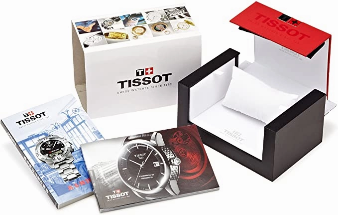 Tissot Bridgeport Powermatic 80 Brown Leather Men's Watch T0974072603300