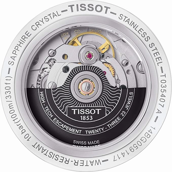 Tissot Couturier Automatic Black Dial Men's Watch T035.407.16.051.03