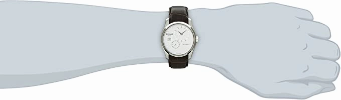 Tissot Couturier White Dial Stainless Steel Automatic Men's Watch T0354281603100