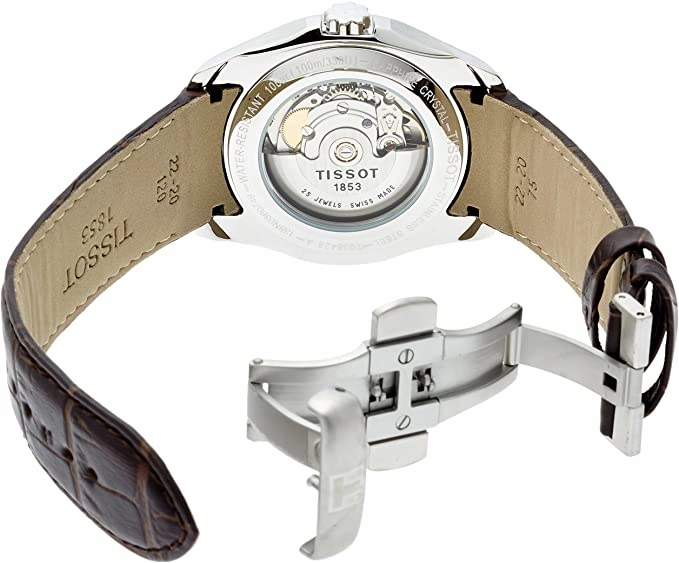 Tissot Couturier White Dial Stainless Steel Automatic Men's Watch T0354281603100