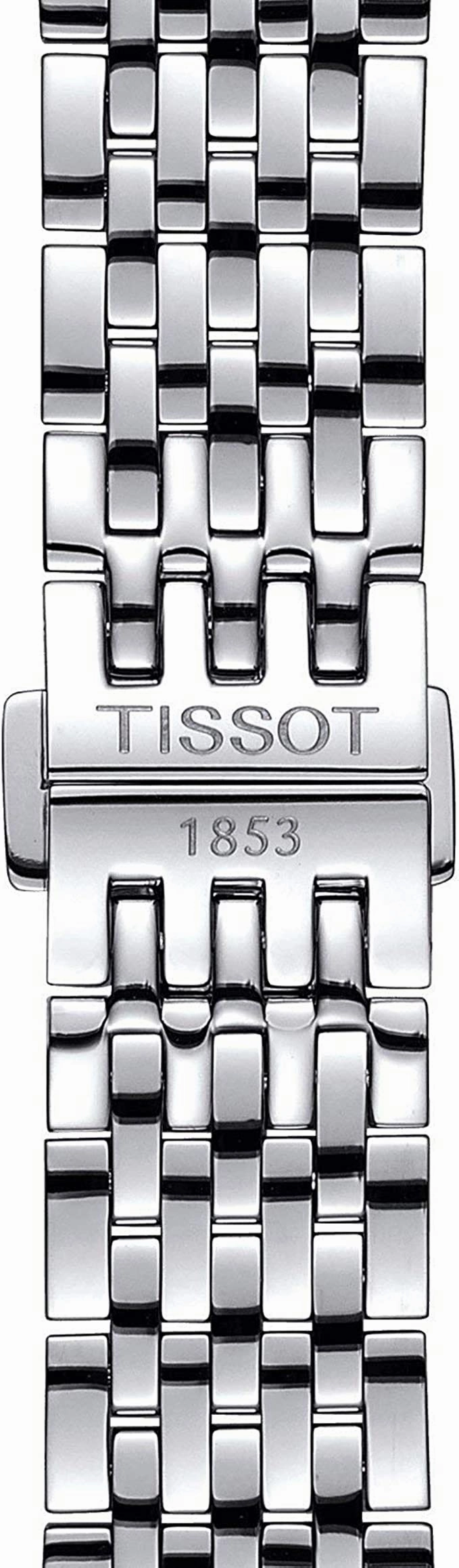 Tissot Men's Le Locle Swiss Automatic Watch with Stainless Steel Strap, Gray, 19 (Model: T0064281105200)