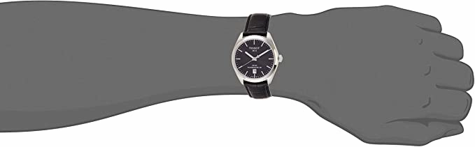 Tissot Men's PR 100 316L Powermatic 80 Black Dial Men's Watch T101.407.16.051.00