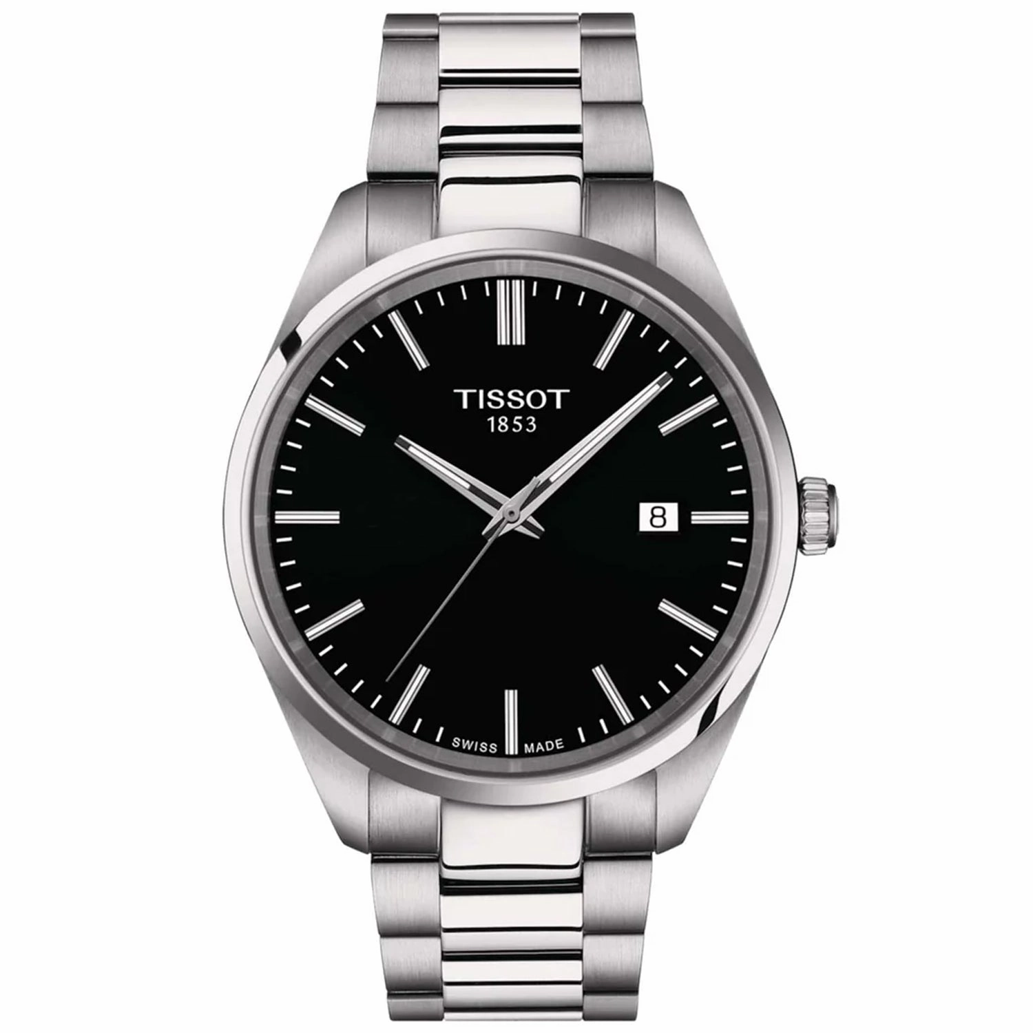 Tissot Men's PR 100 Black Dial Watch