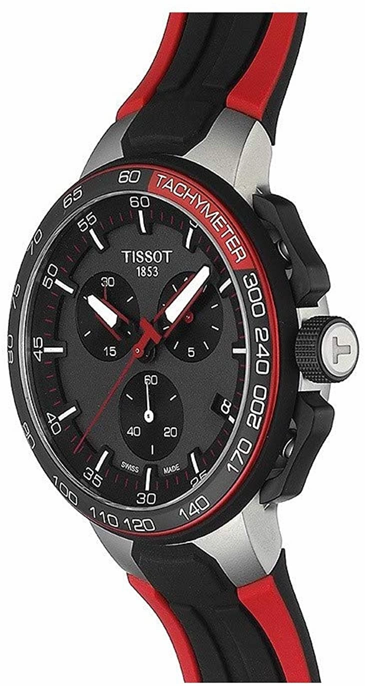 Tissot Men's Quartz Stainless Steel Strap, Black, 18 Casual Watch (Model: T1114172744100)