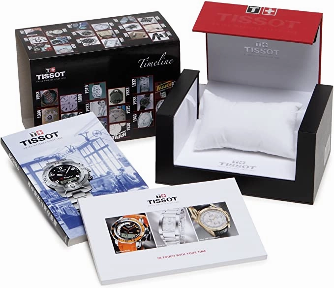 Tissot Men's T0864071603100 Luxury Analog Display Swiss Automatic Brown Watch