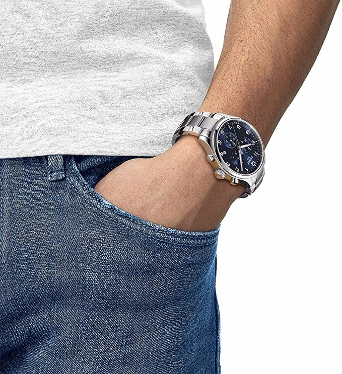 Tissot Men's Tissot Chrono XL Stainless Steel Casual Watch Grey T1166171104701