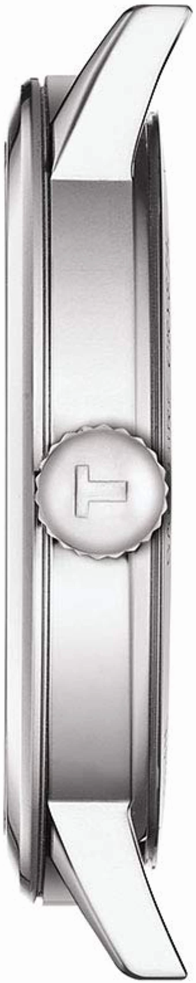 Tissot mens Classic Dream Stainless Steel Dress Watch Brown T1294101601300